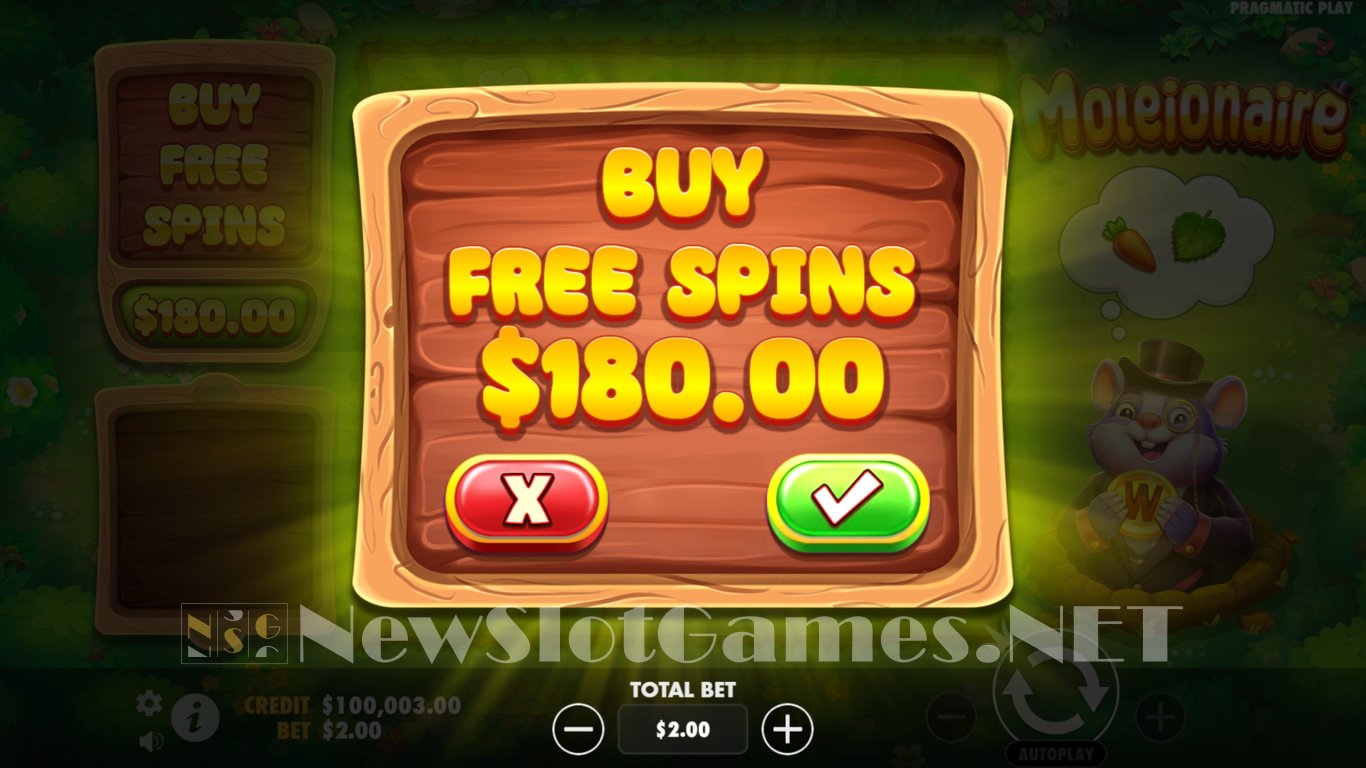 Moleionaire Slot Slot Image in Demo - pic. 7