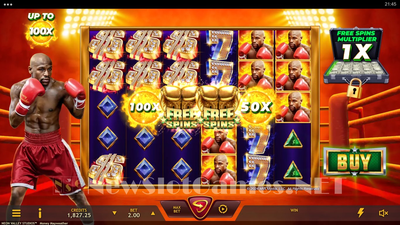Money Mayweather Slot Demo Image