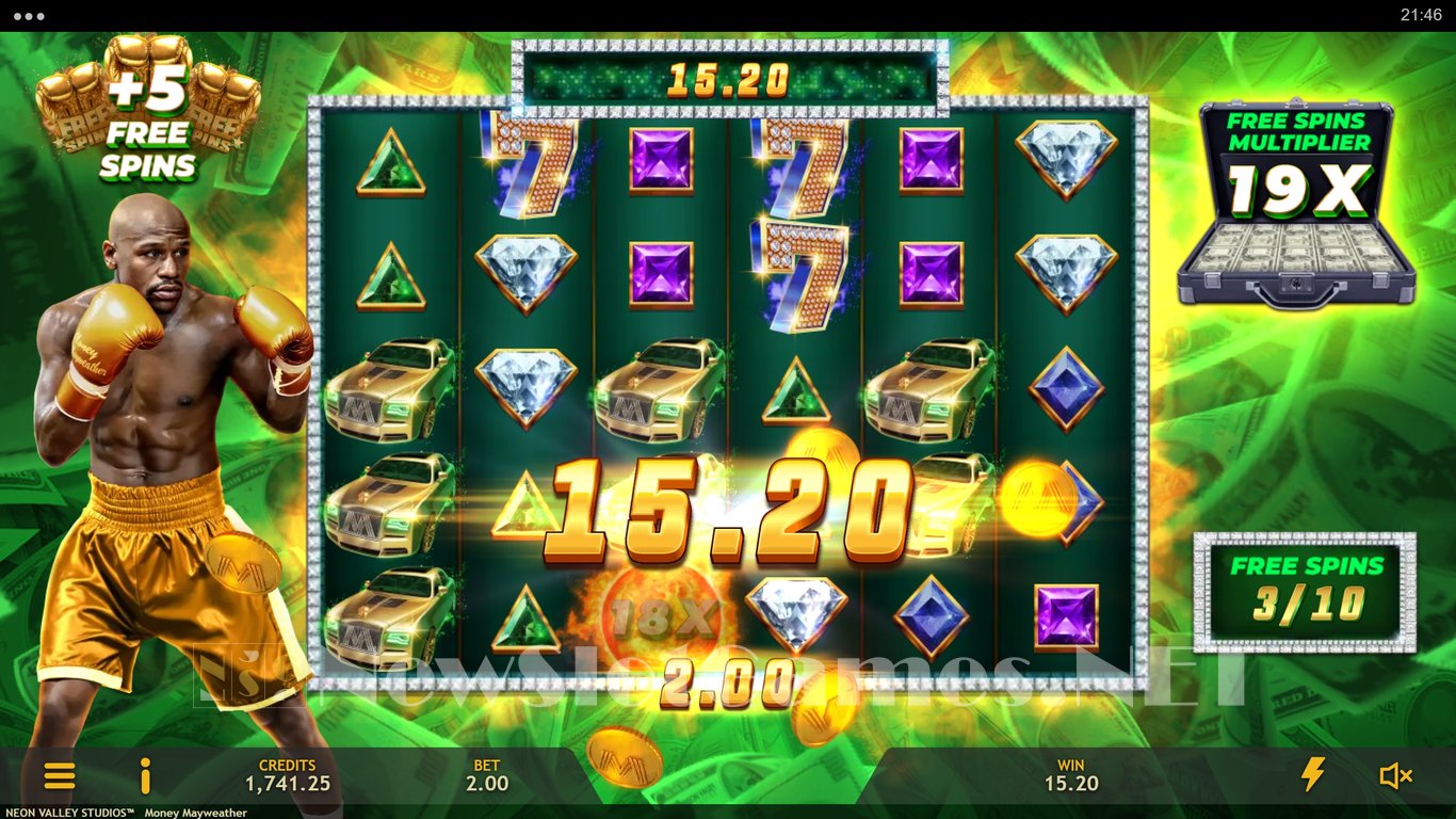 Money Mayweather Slot Slot Image in Demo - pic. 13