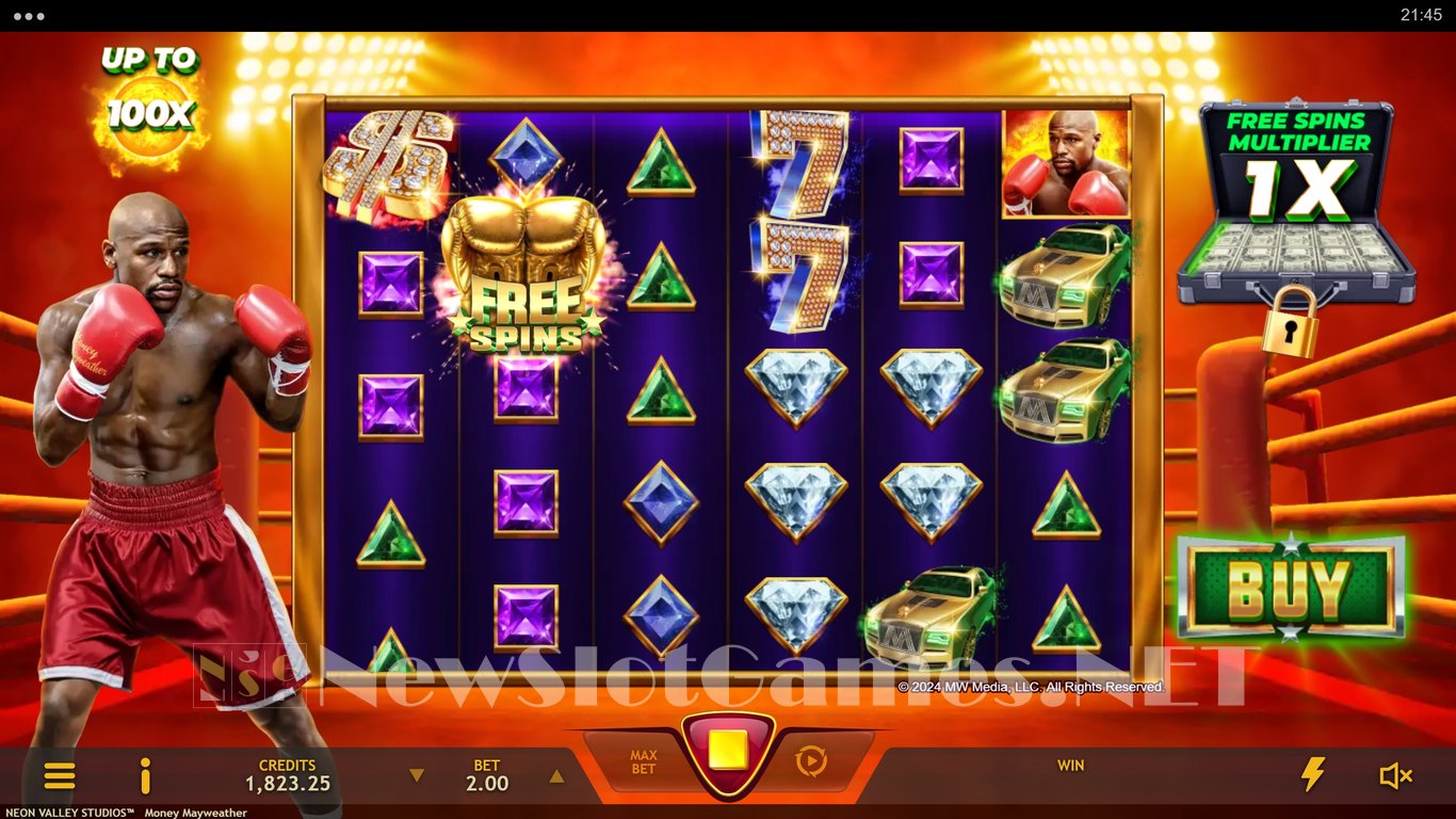 Money Mayweather Slot Slot Image in Demo - pic. 2