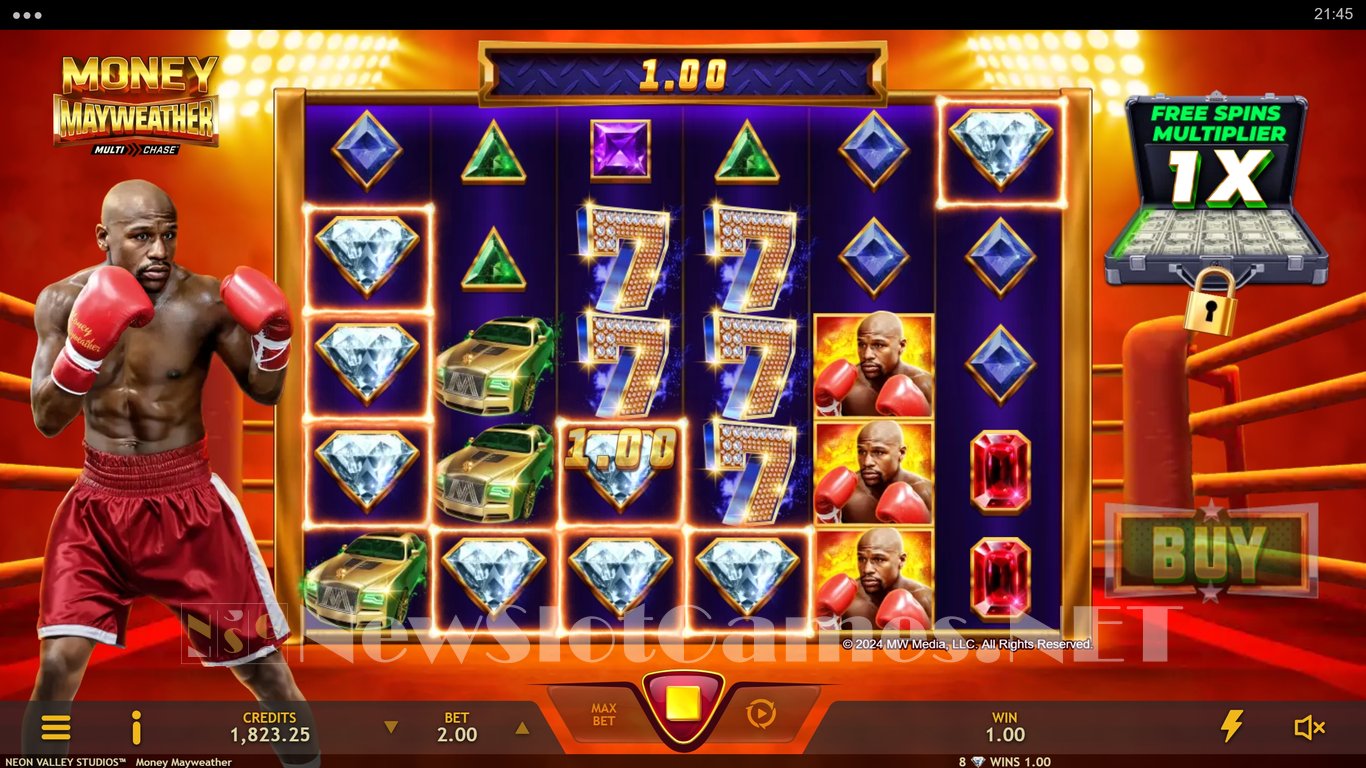 Money Mayweather Slot Slot Image in Demo - pic. 3