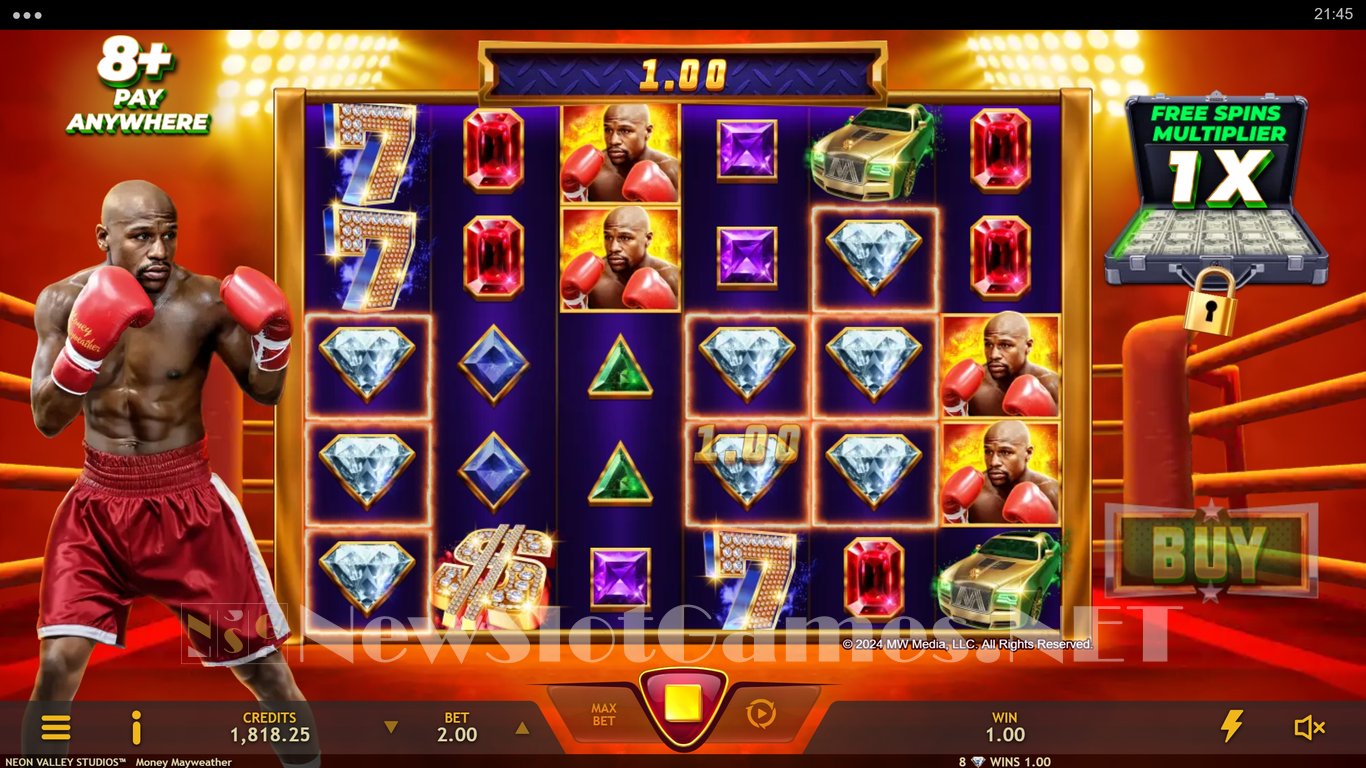 Money Mayweather Slot Slot Image in Demo - pic. 4