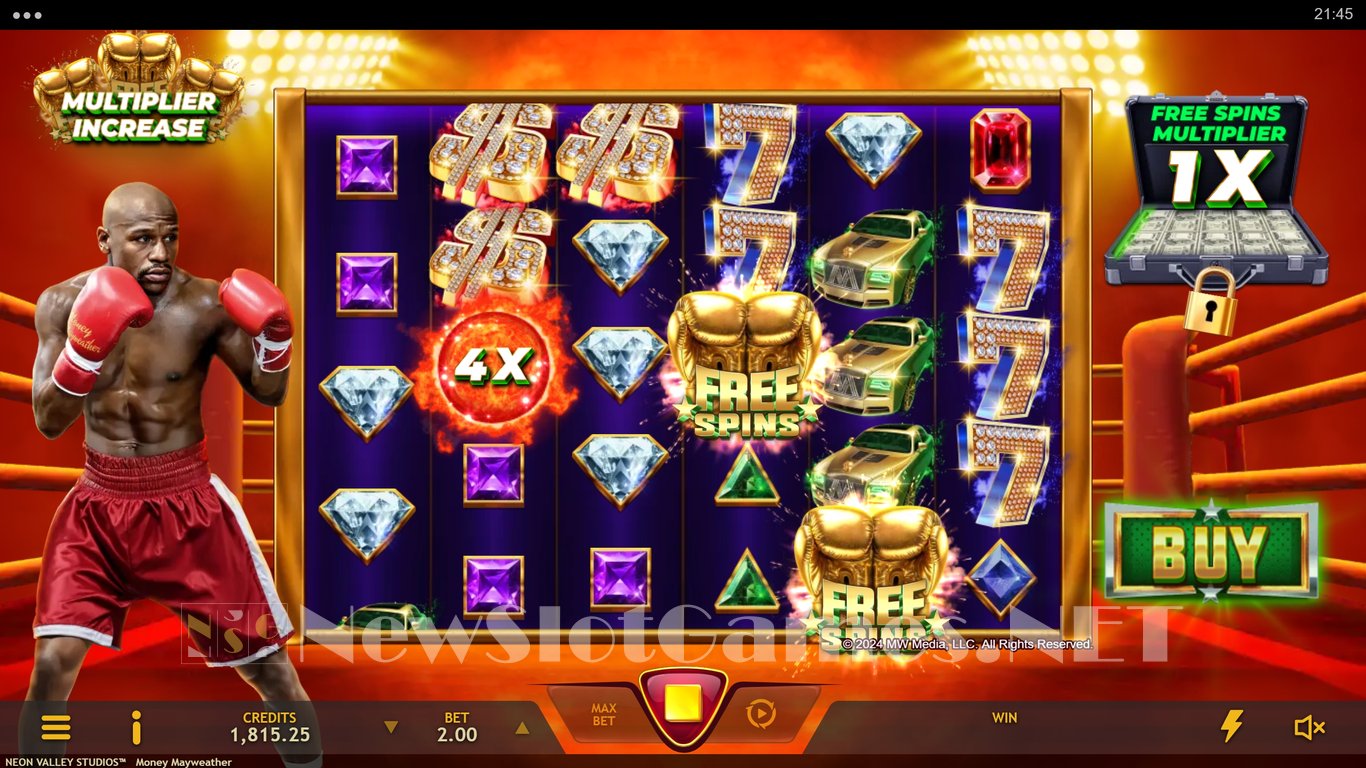 Money Mayweather Slot Slot Image in Demo - pic. 5