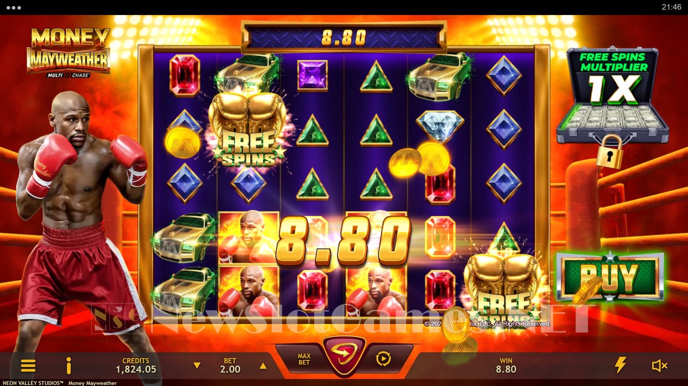 Money Mayweather Slot Slot Image in Demo - pic. 6