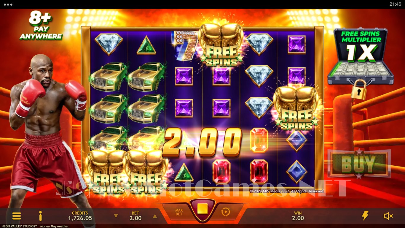 Money Mayweather Slot Slot Image in Demo - pic. 8
