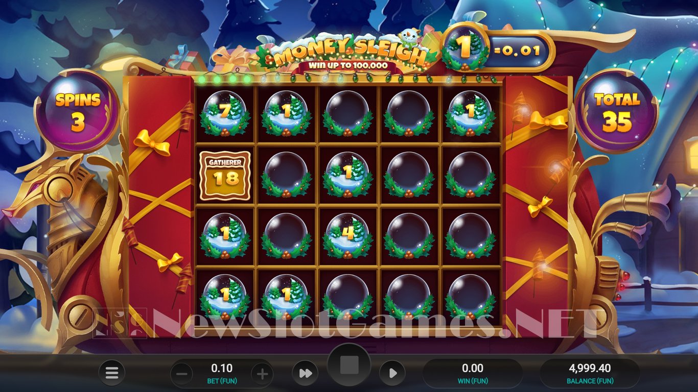 Money Sleigh Slot Slot Image in Demo - pic. 5