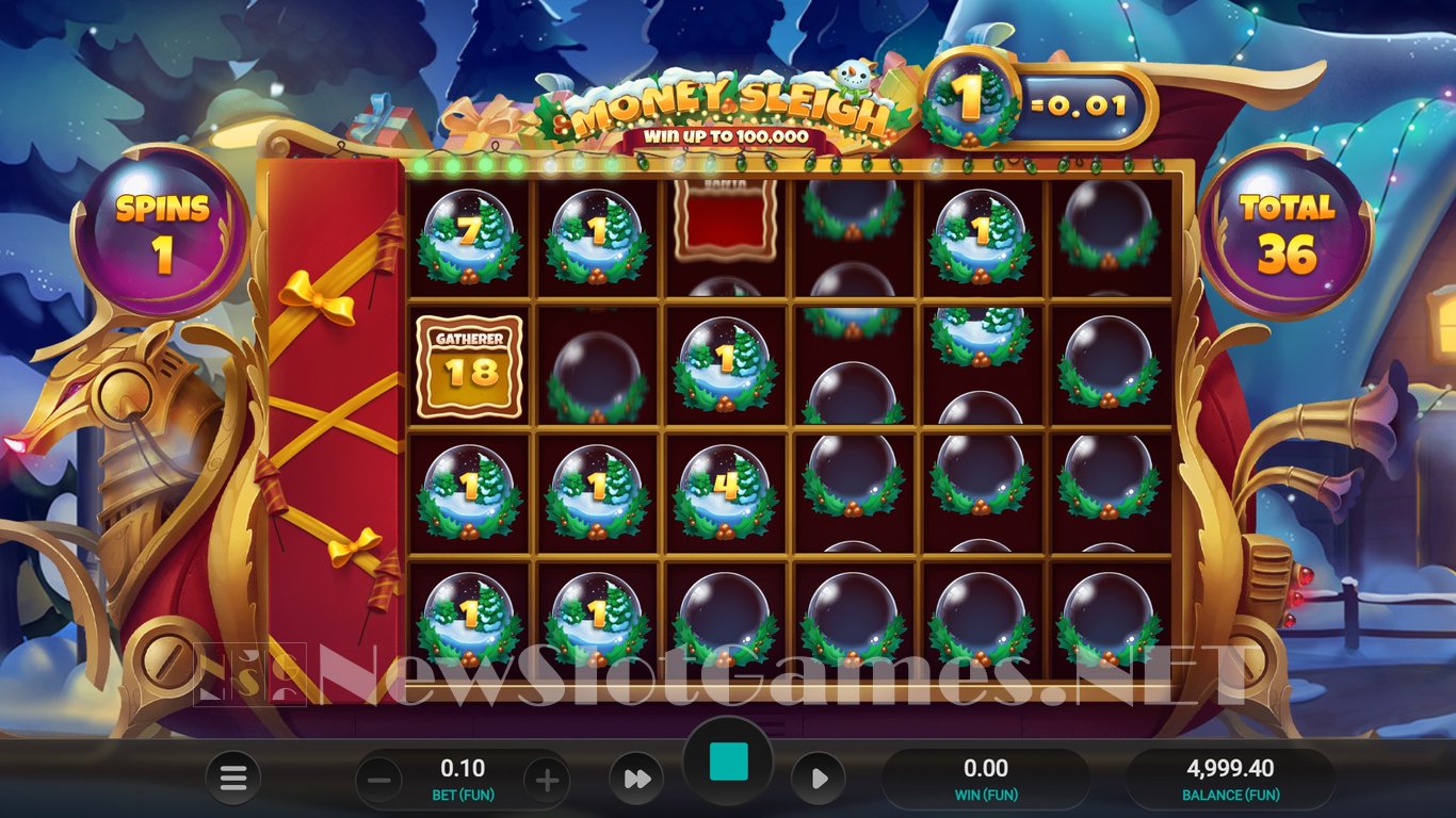 Money Sleigh Slot Slot Image in Demo - pic. 6