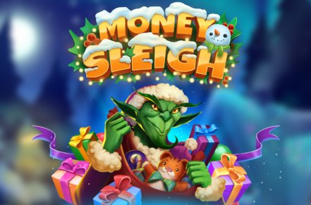Money Sleigh Slot Logo