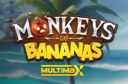 Monkeys Go Bananas MultiMax Slot Logo
