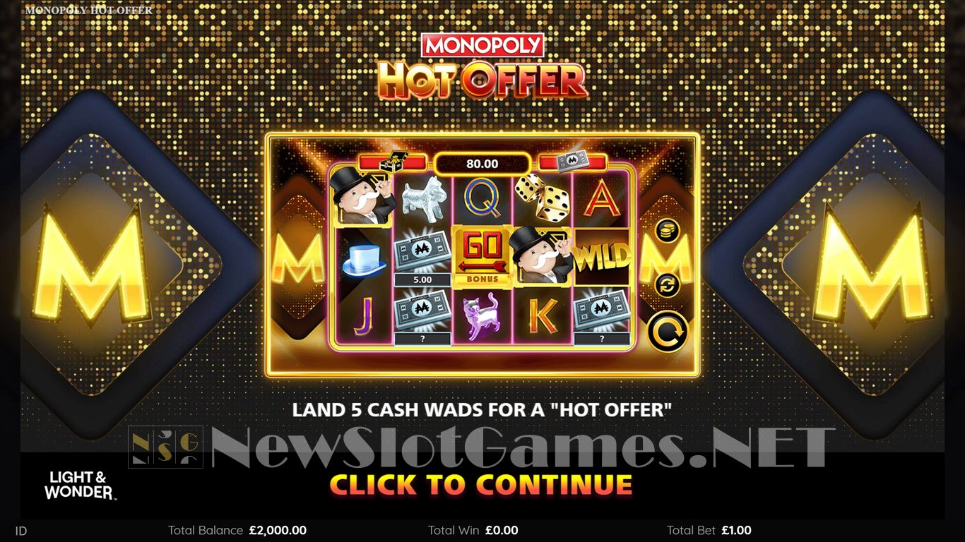 Monopoly Hot Offer Slot Demo Image