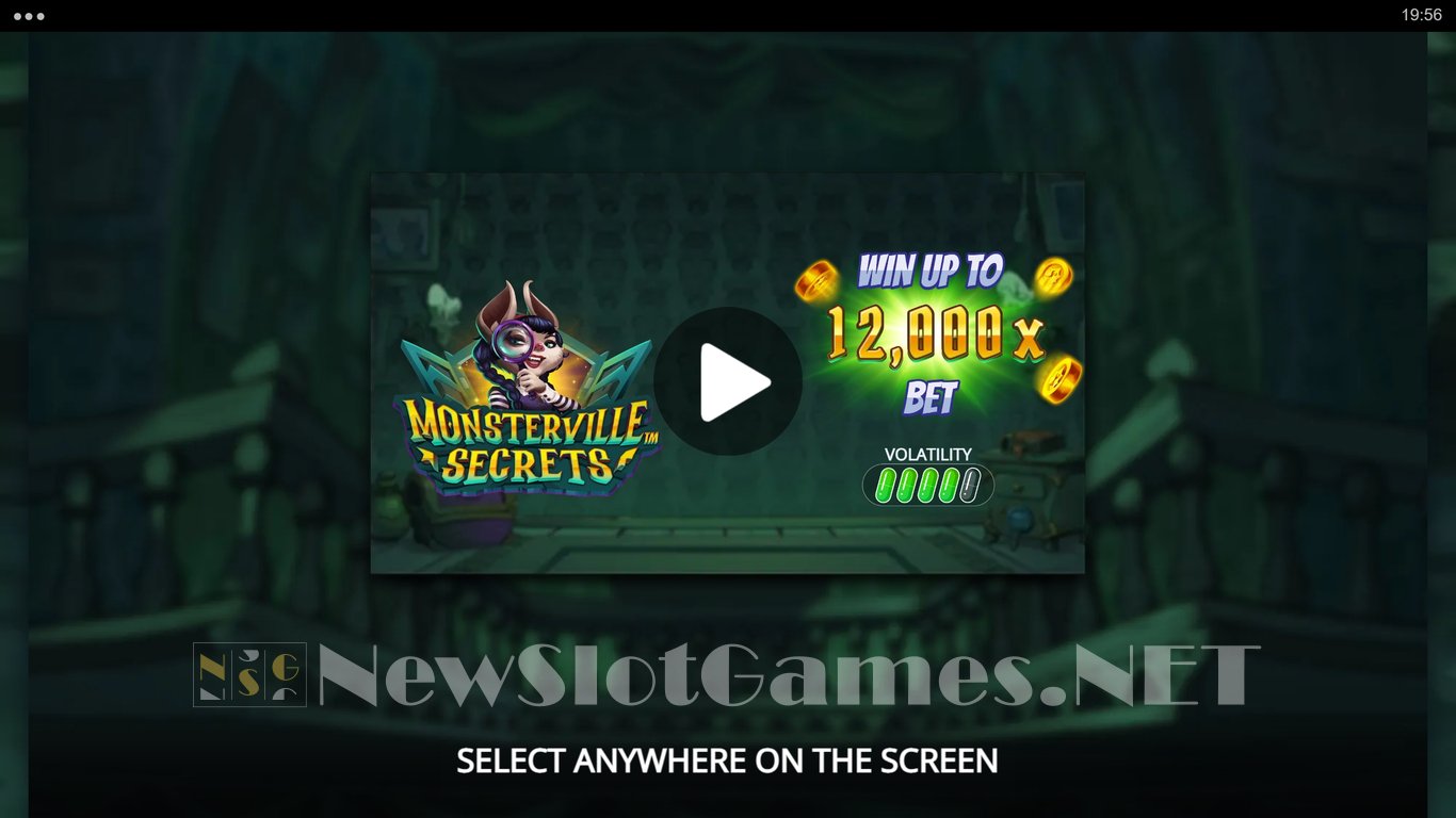 Monsterville Secrets Slot Demo Image