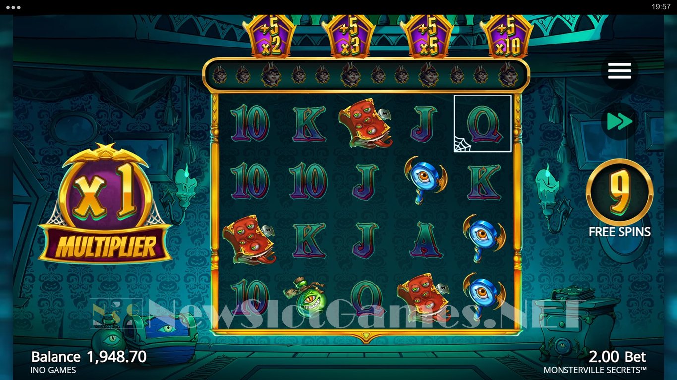 Monsterville Secrets Slot Slot Image in Demo - pic. 10