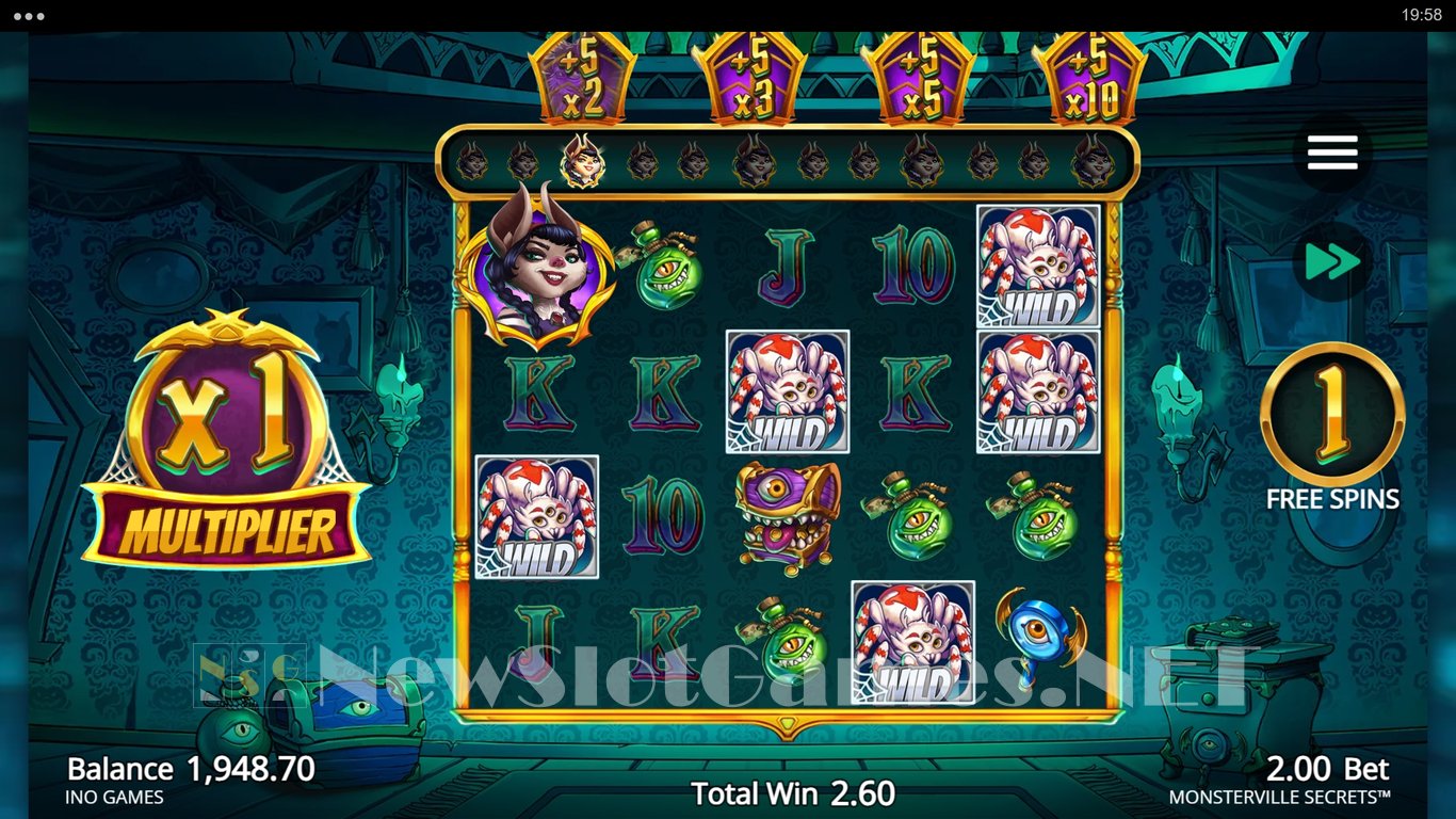 Monsterville Secrets Slot Slot Image in Demo - pic. 13