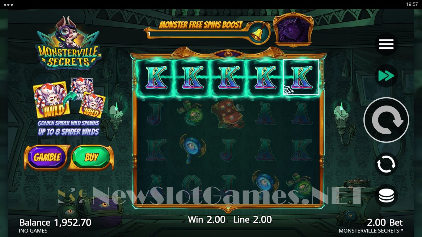Monsterville Secrets Slot Slot Image in Demo - pic. 5