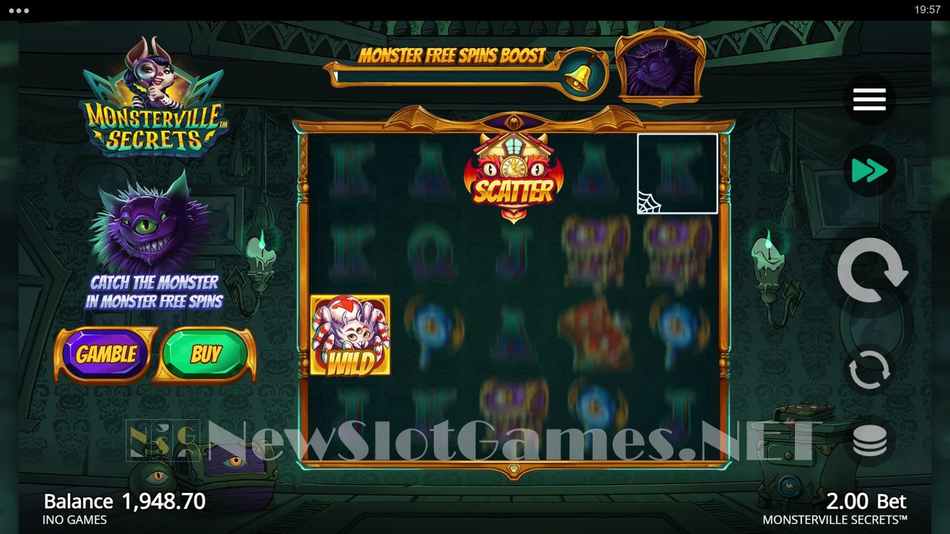 Monsterville Secrets Slot Slot Image in Demo - pic. 6