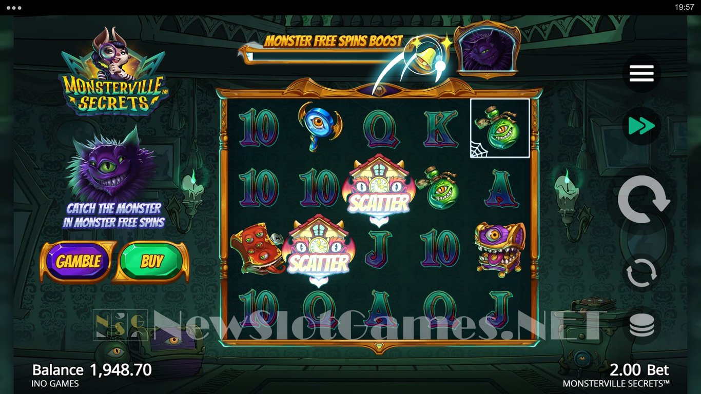 Monsterville Secrets Slot Slot Image in Demo - pic. 7