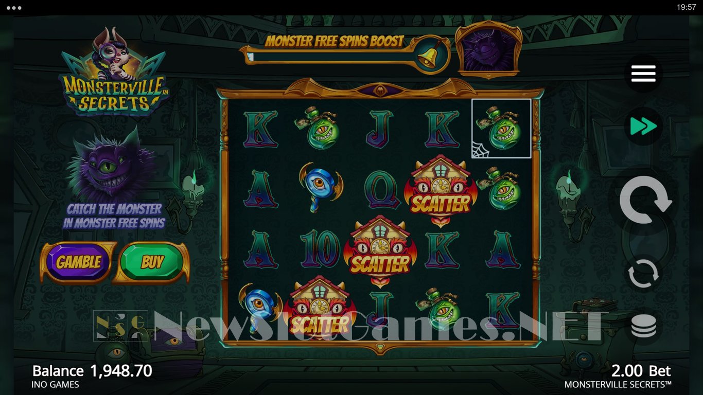 Monsterville Secrets Slot Slot Image in Demo - pic. 8