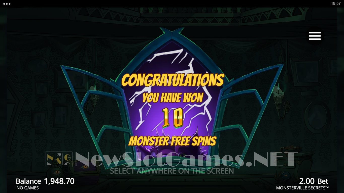 Monsterville Secrets Slot Slot Image in Demo - pic. 9