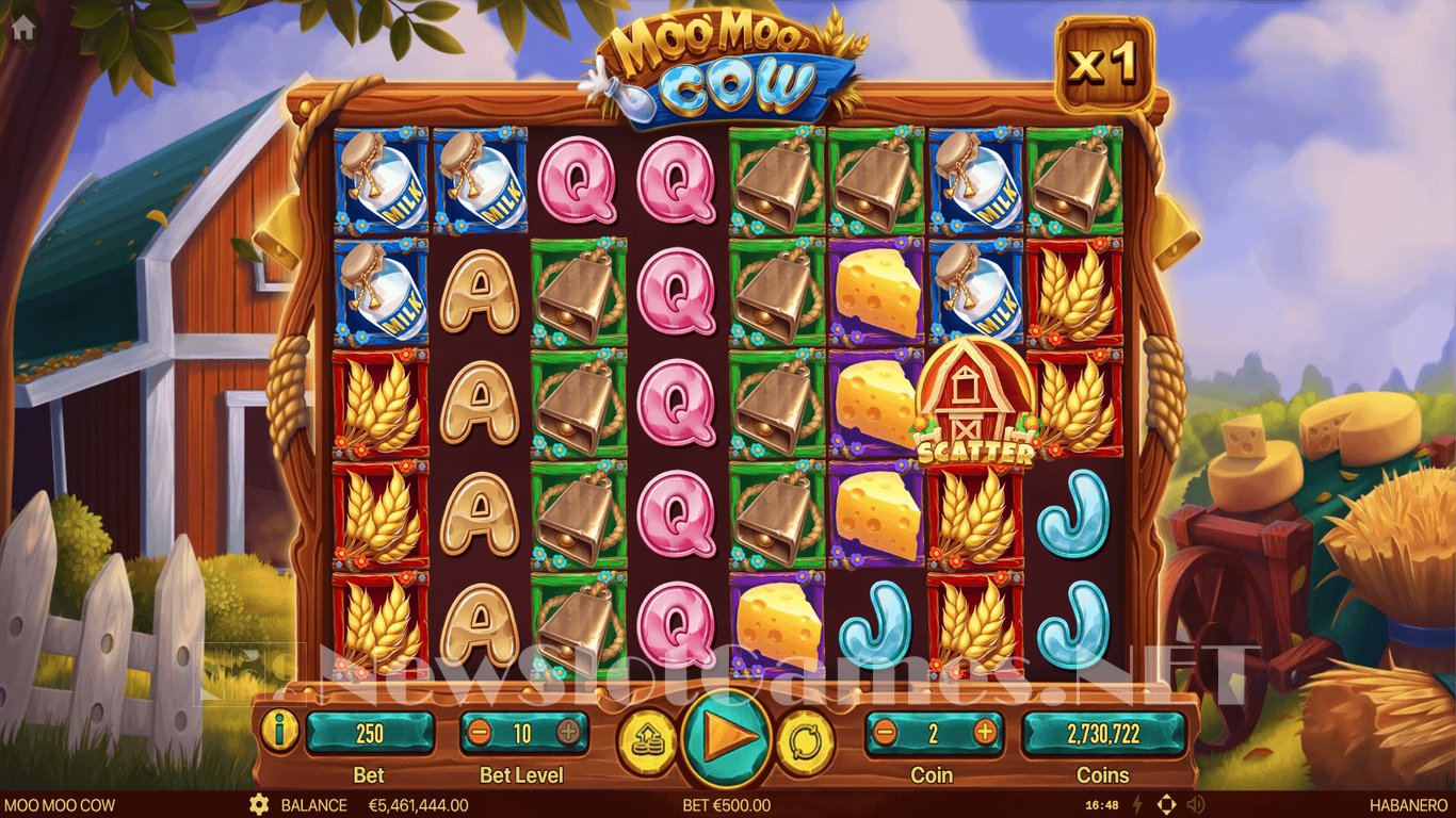 Moo Moo Cow Slot Demo Image
