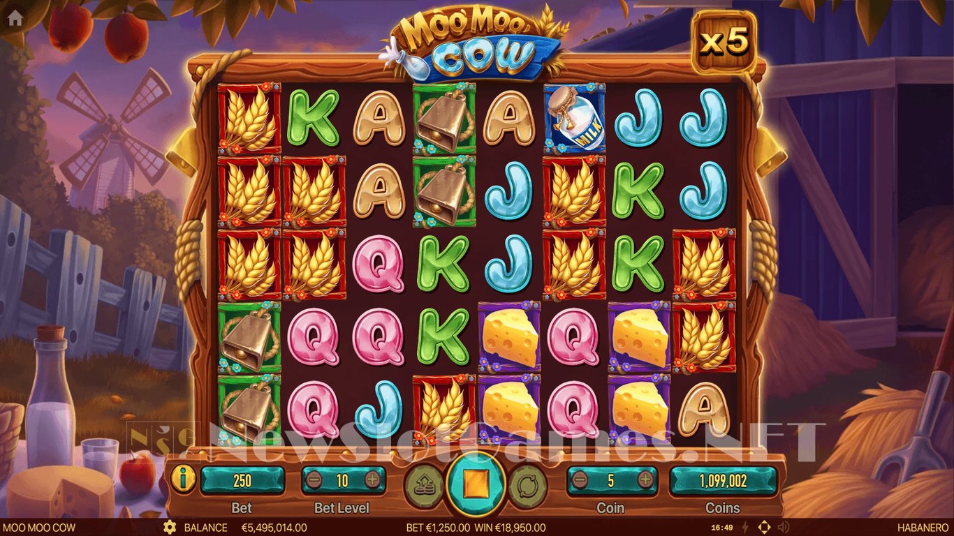 Moo Moo Cow Slot Slot Image in Demo - pic. 8