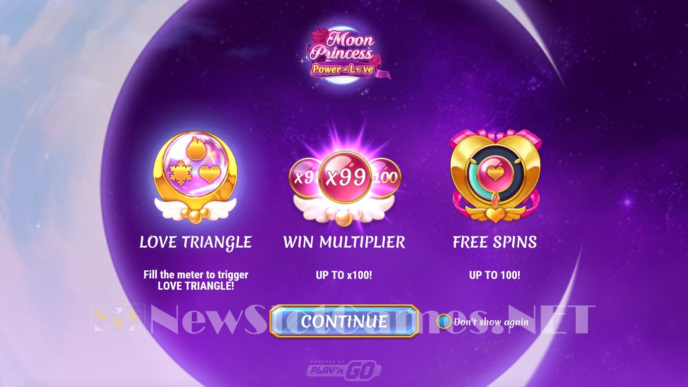 Moon Princess Power of Love Slot Demo Image