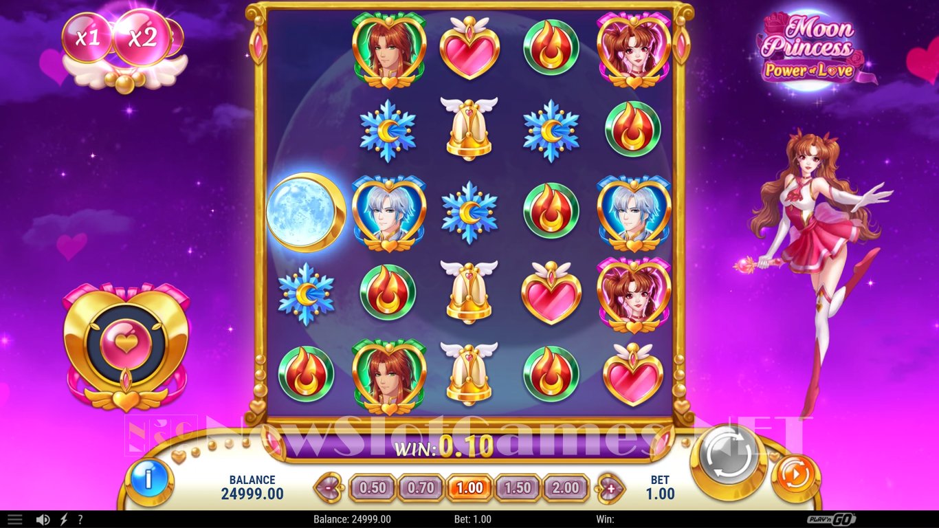 Moon Princess Power of Love Slot Slot Image in Demo - pic. 2