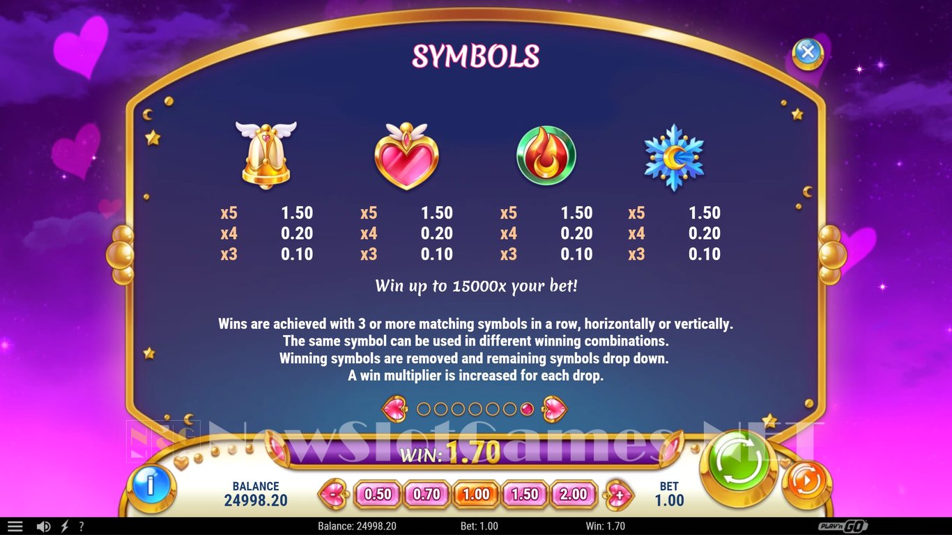 Moon Princess Power of Love Slot Slot Image in Demo - pic. 9