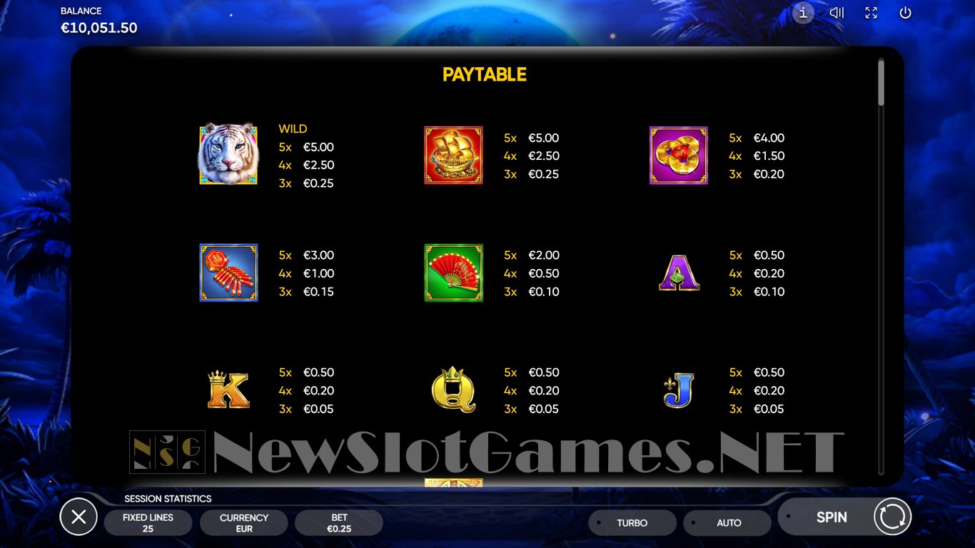 Moon Tiger Slot Slot Image in Demo - pic. 7