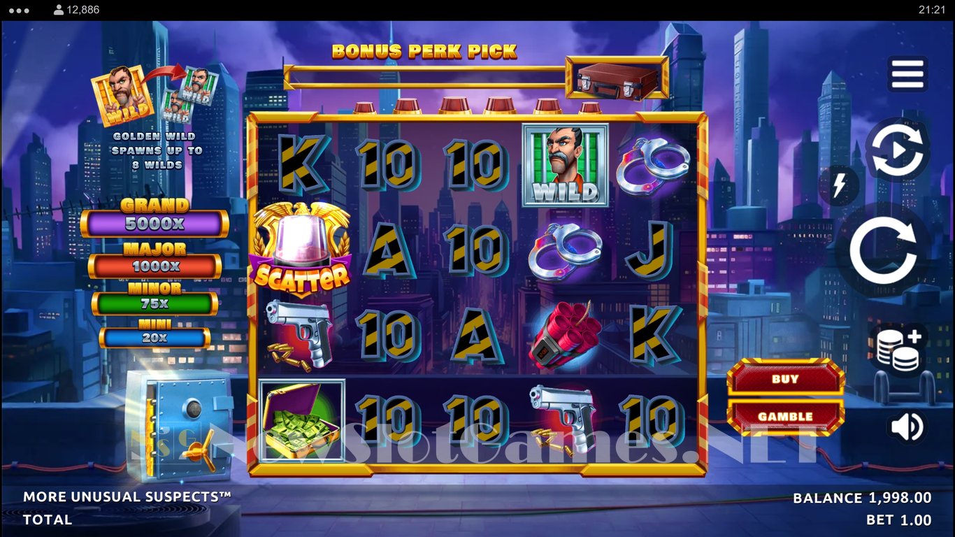 More Unusual Suspects Slot Slot Image in Demo - pic. 2