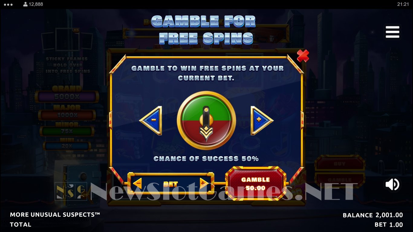 More Unusual Suspects Slot Slot Image in Demo - pic. 4