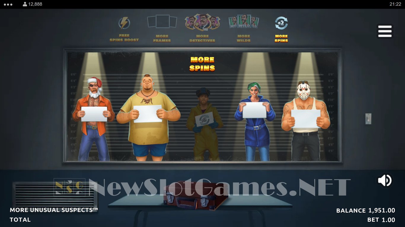 More Unusual Suspects Slot Slot Image in Demo - pic. 6