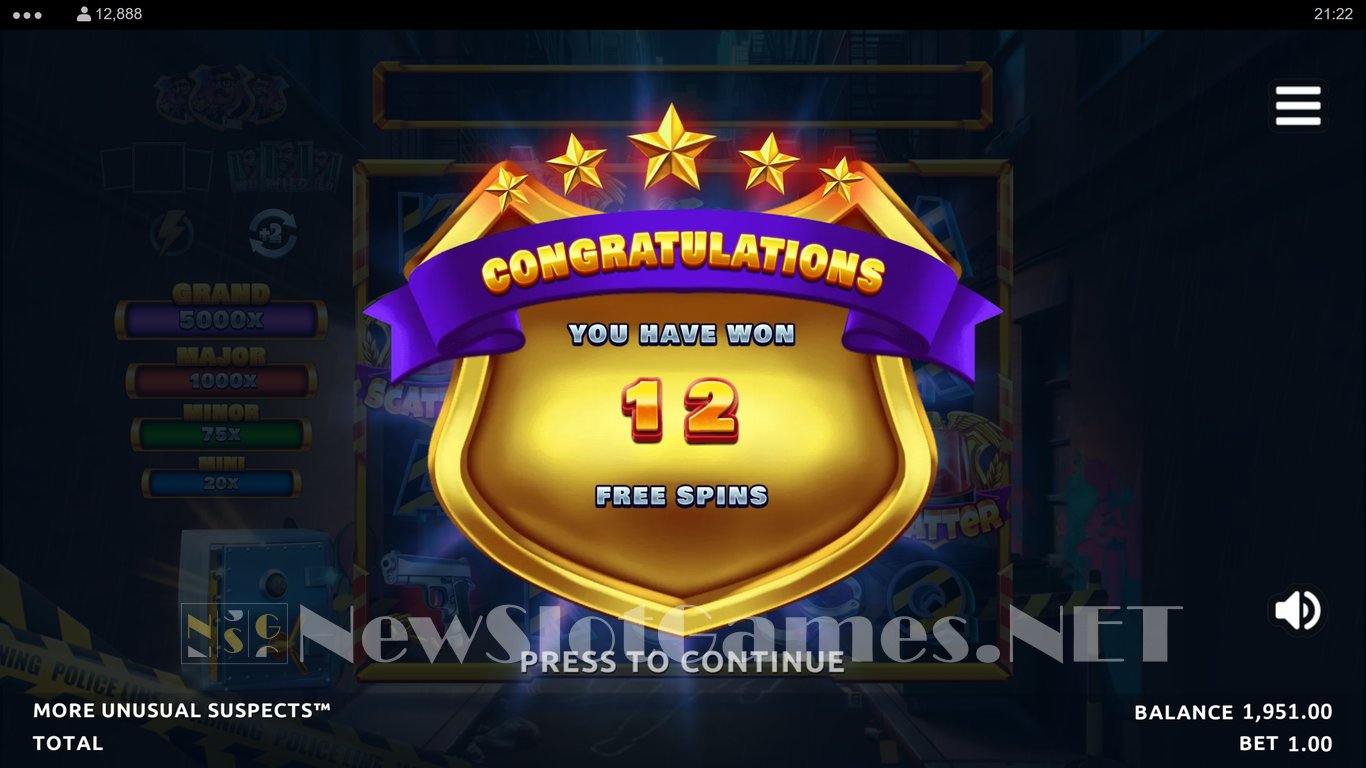 More Unusual Suspects Slot Slot Image in Demo - pic. 7