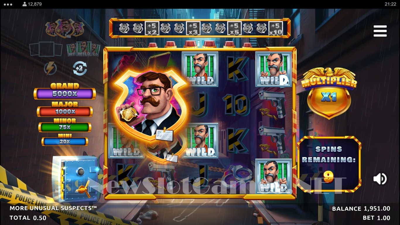 More Unusual Suspects Slot Slot Image in Demo - pic. 8