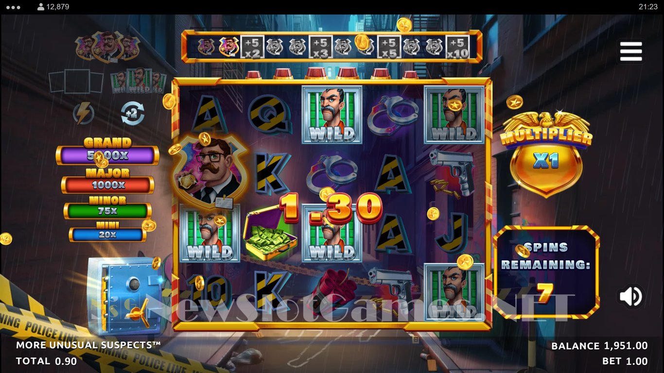 More Unusual Suspects Slot Slot Image in Demo - pic. 9