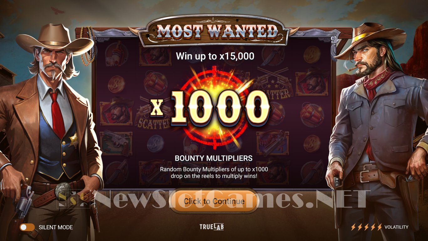 Most Wanted Slot Demo Image