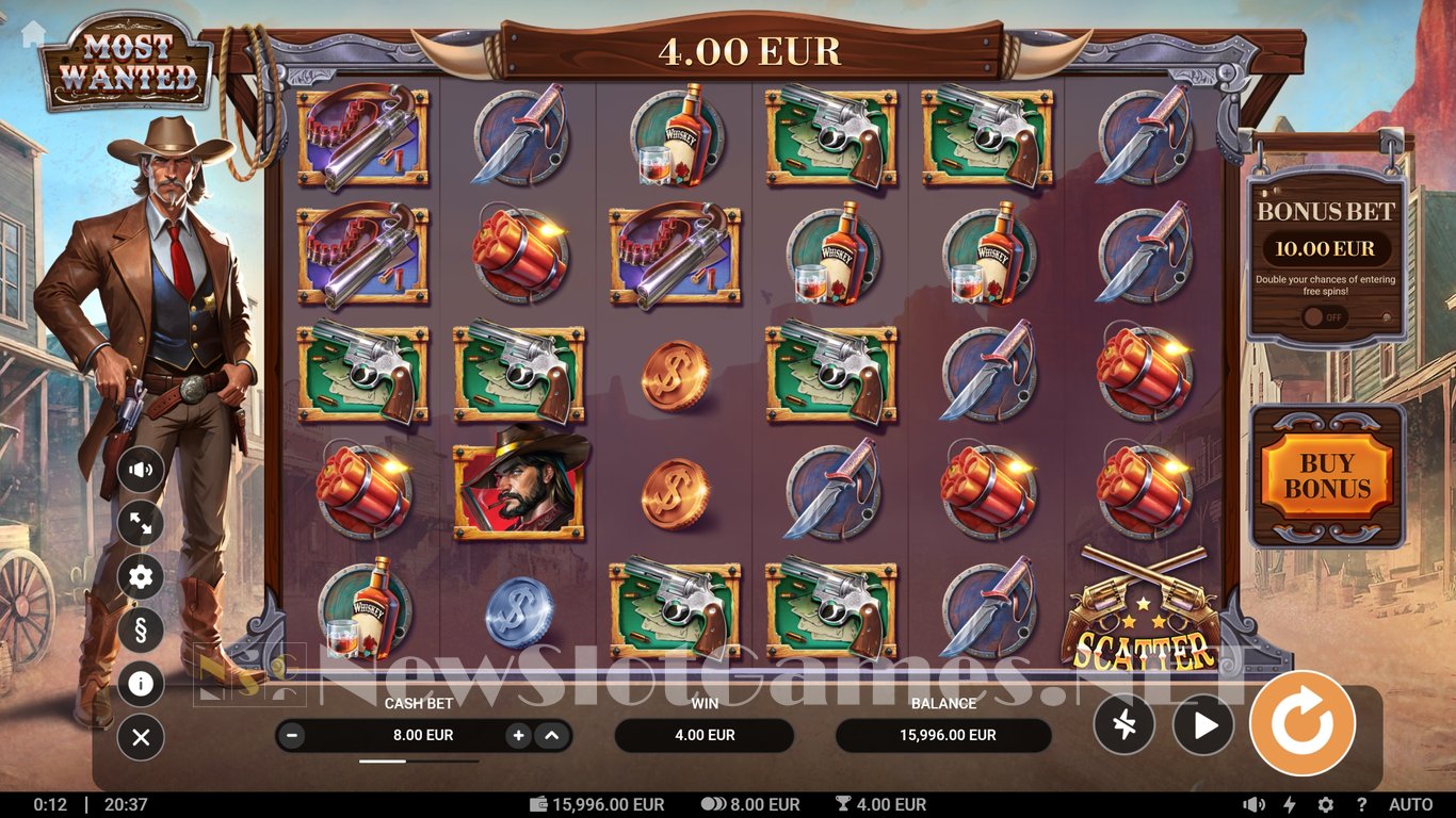Most Wanted Slot Slot Image in Demo - pic. 2