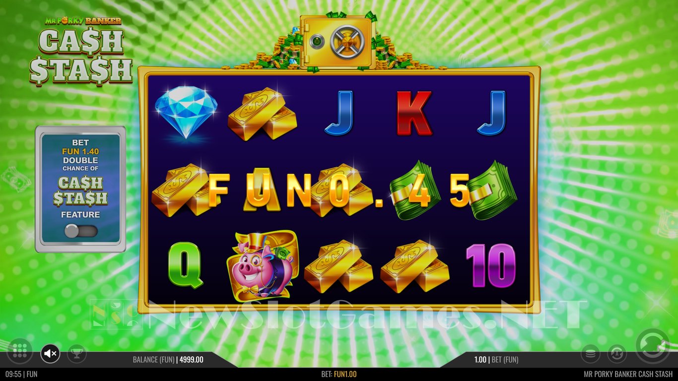 Mr Porky Banker Cash Stash Slot Slot Image in Demo - pic. 2