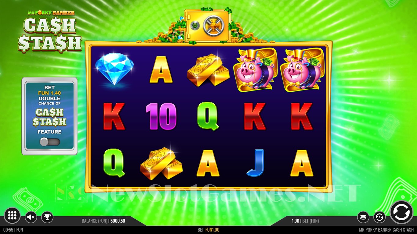 Mr Porky Banker Cash Stash Slot Slot Image in Demo - pic. 3