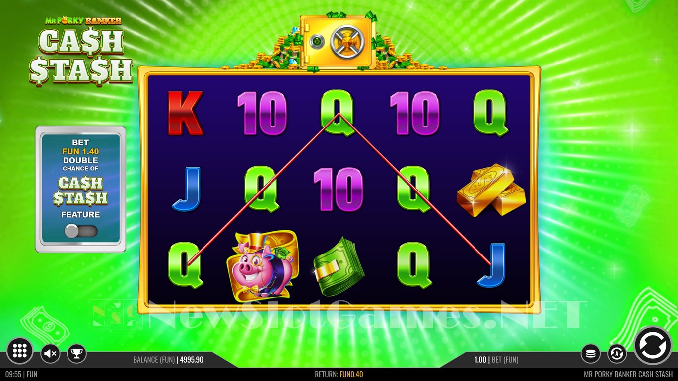 Mr Porky Banker Cash Stash Slot Slot Image in Demo - pic. 5