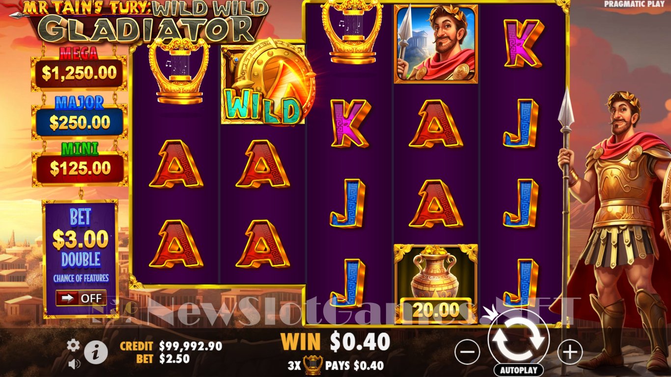 Mr Tains Fury Wild Wild Gladiator Slot Slot Image in Demo - pic. 4