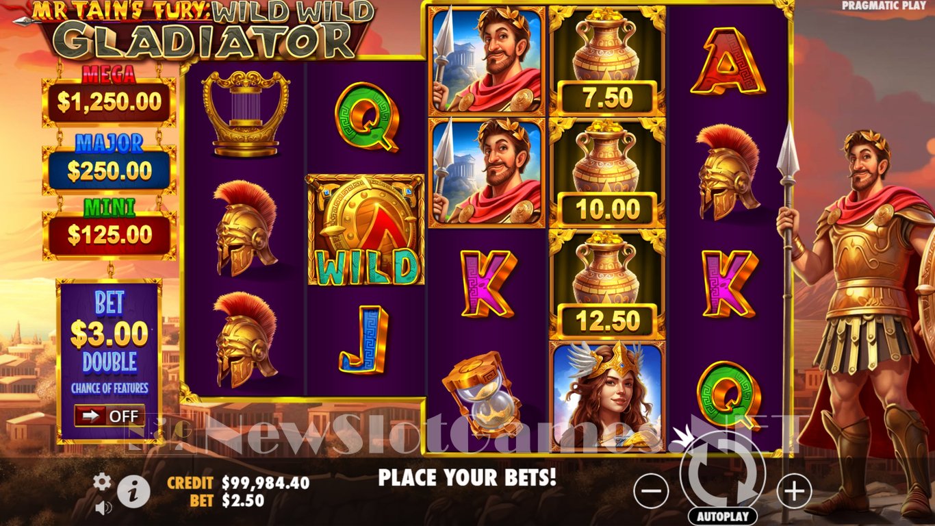 Mr Tains Fury Wild Wild Gladiator Slot Slot Image in Demo - pic. 7