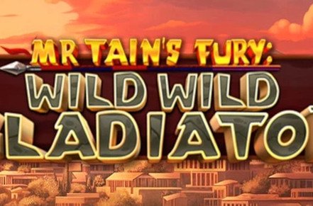 Mr Tains Fury Wild Wild Gladiator Slot Logo