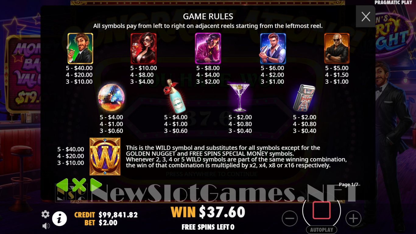 Mr Tains Party Night Slot Slot Image in Demo - pic. 11