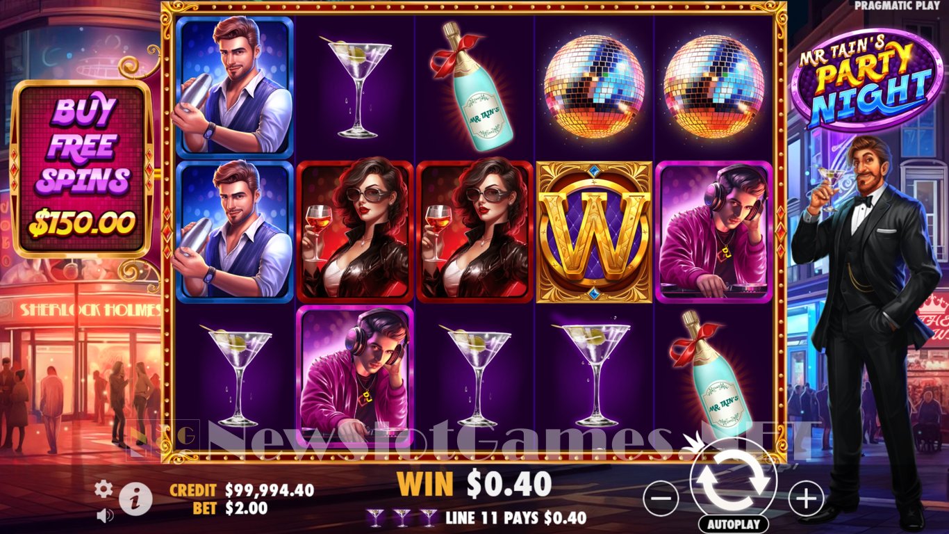 Mr Tains Party Night Slot Slot Image in Demo - pic. 3