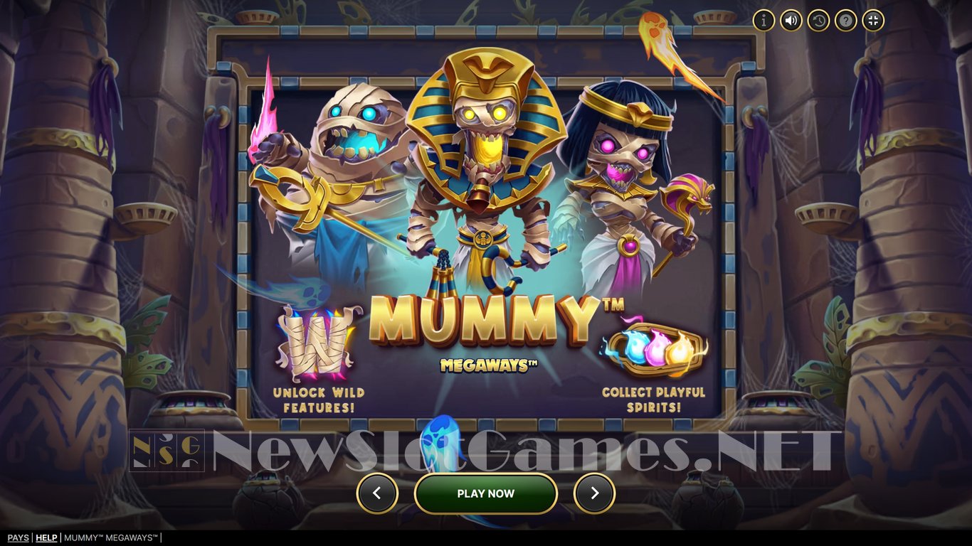 Mummy Megaways Slot Demo Image