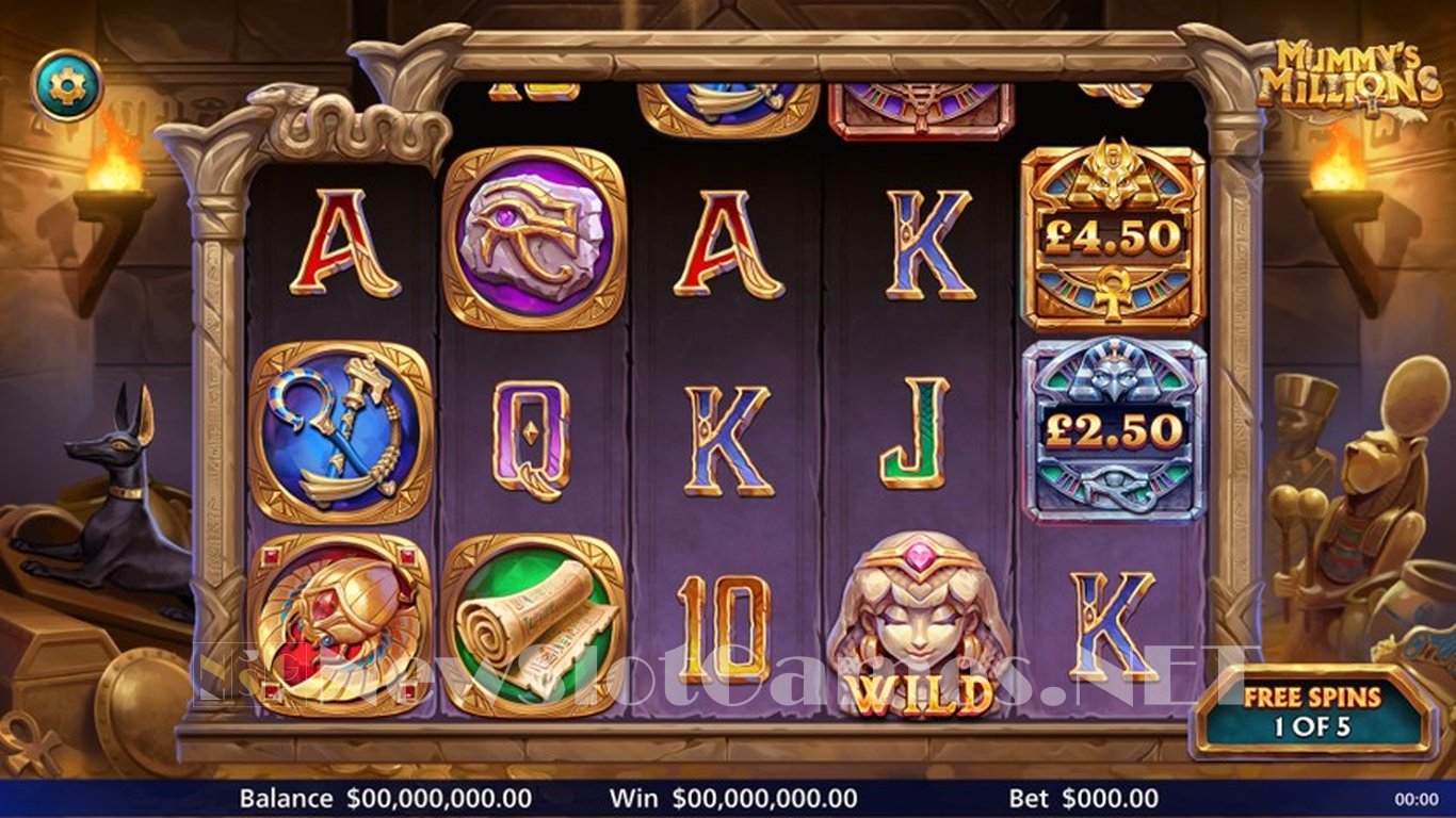 Mummys Millions Slot Demo Image