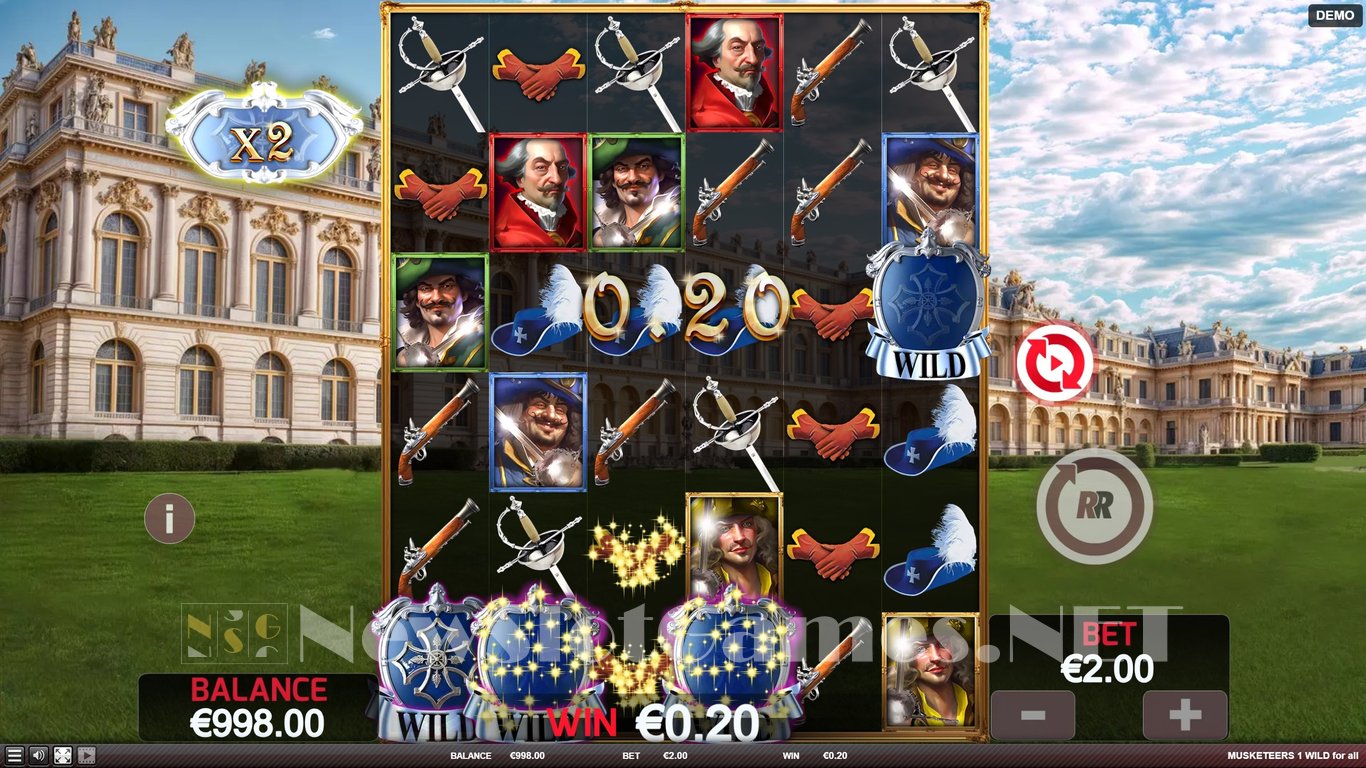 Musketeers 1 Wild for All Slot Slot Image in Demo - pic. 2