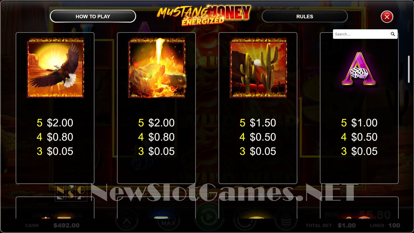 Mustang Money Energized Slot Slot Image in Demo - pic. 7