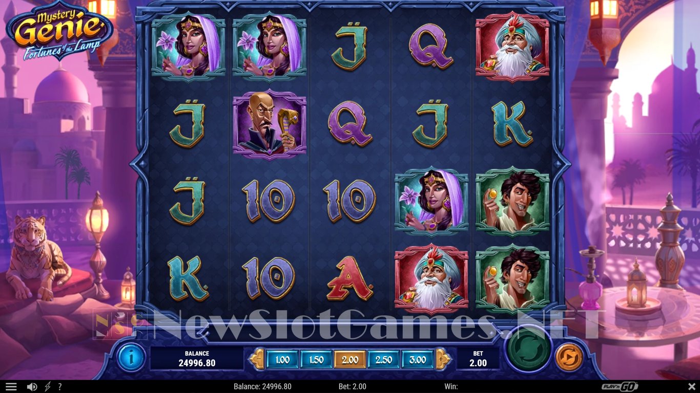 Mystery Genie Fortunes of the Lamp Slot Slot Image in Demo - pic. 2