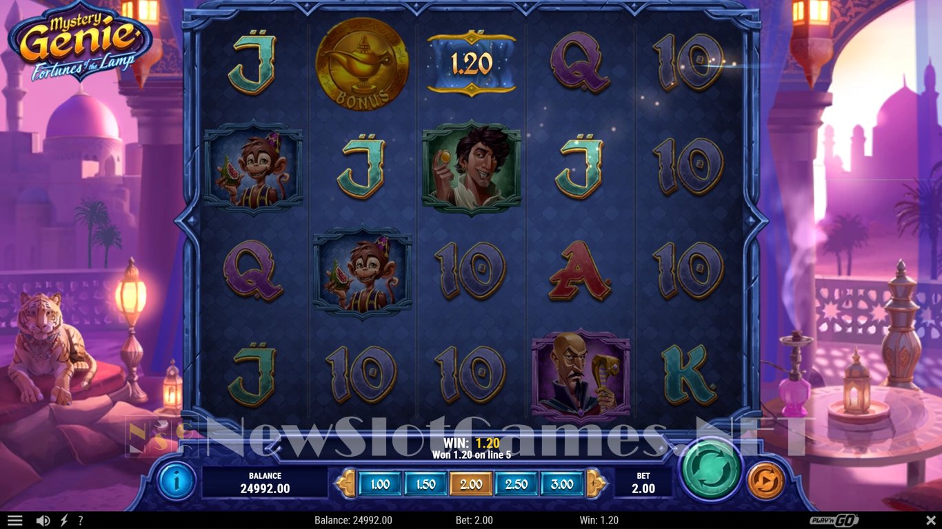 Mystery Genie Fortunes of the Lamp Slot Slot Image in Demo - pic. 5